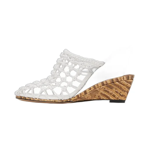 Braided High Heel Sandals