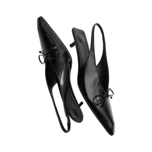 Pointed Slingback Heels