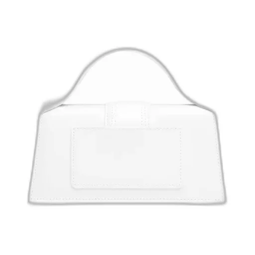 Logo Plaque Top Handle Bag
