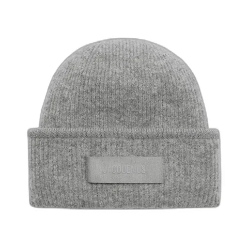 The Gros Grain Logo Patch Beanie