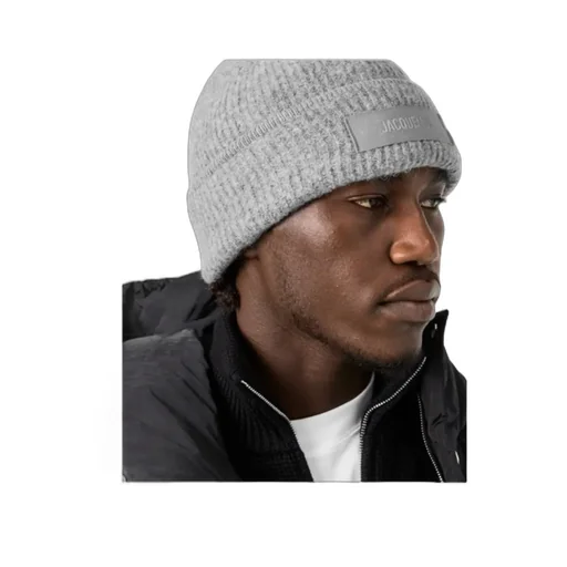 The Gros Grain Logo Patch Beanie