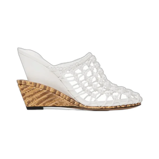 Braided High Heel Sandals