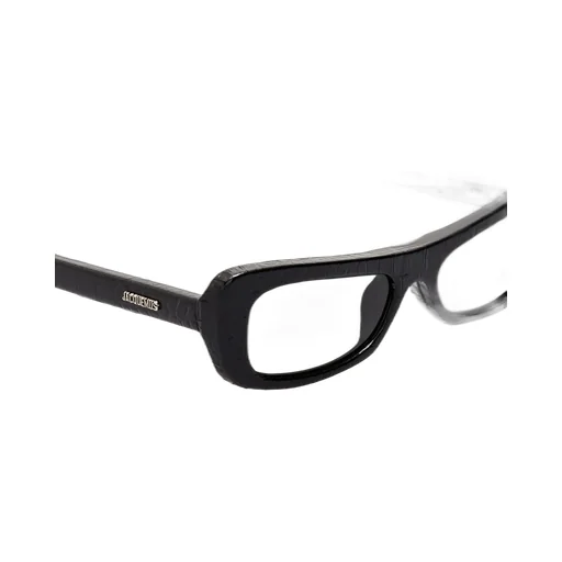Capri Crocodile-Effect Rectangular Sunglasses