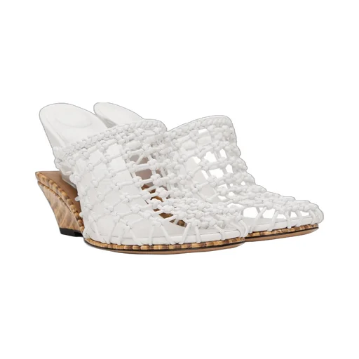 Braided High Heel Sandals