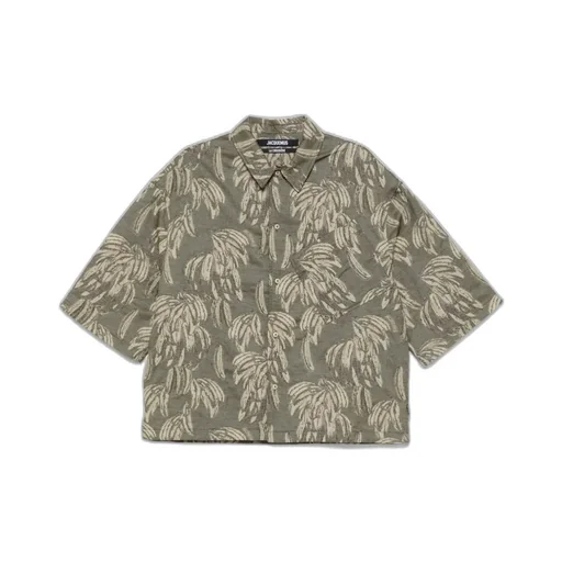 The Aloe Banana Jacquard Boxy Shirt