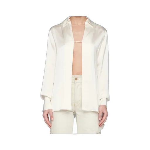Jacquemus Logo Plaque Long Sleeved Shirt