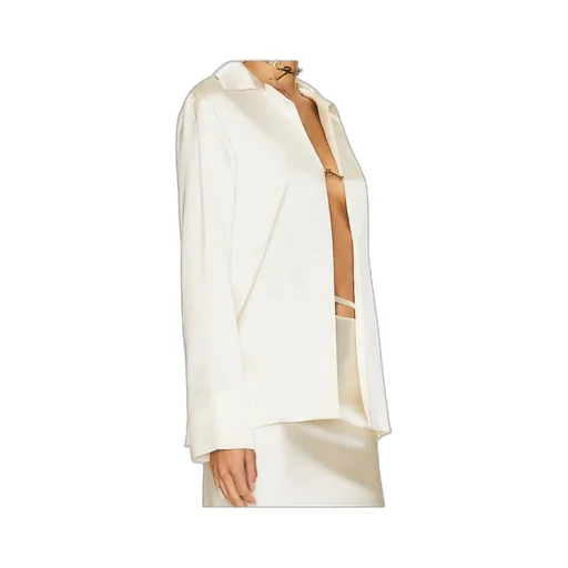 Jacquemus Logo Plaque Long Sleeved Shirt