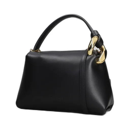 Logo Debossed Top Handle Bag