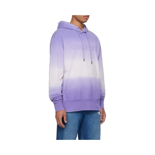 Logo Embroidered Drawstring Hoodie
