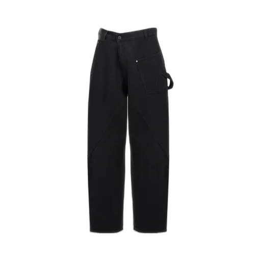 Twisted Wide Leg Jeans