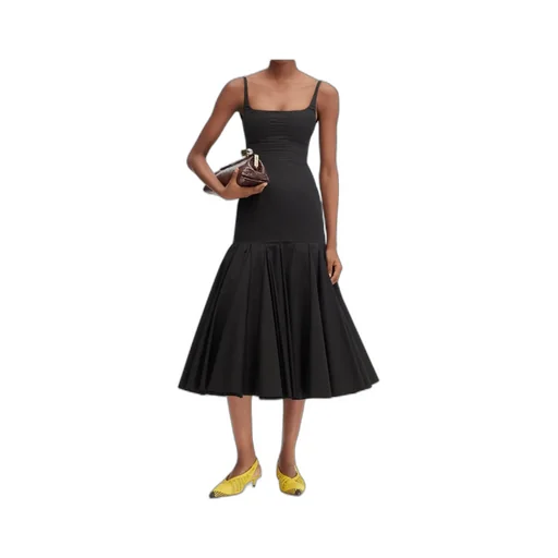 The Agave Flared Midi Dress