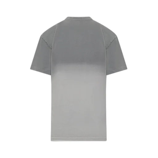 Tie-Dyed Logo Embroidered T-Shirt