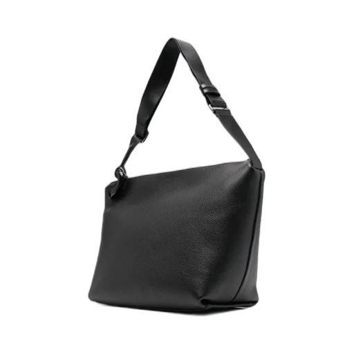 Logo Debossed Small Corner Shoulder Bag