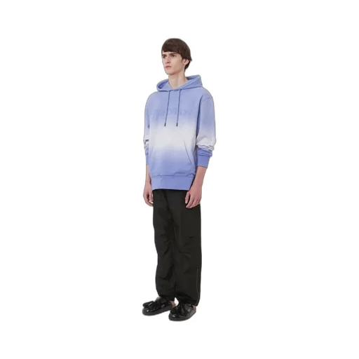 Logo Embroidered Drawstring Hoodie