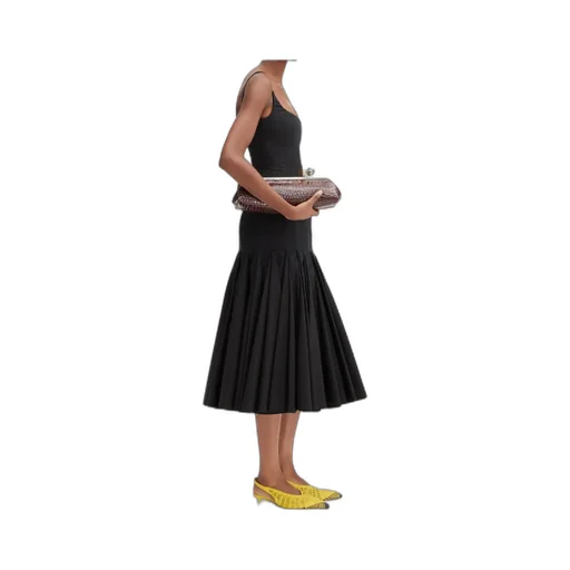 The Agave Flared Midi Dress