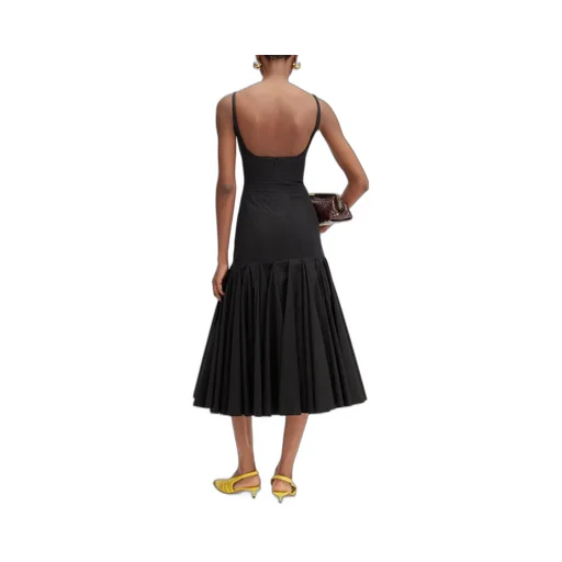 The Agave Flared Midi Dress