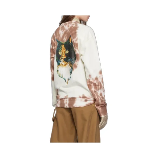 Tie-Dyed Crewneck Sweatshirt