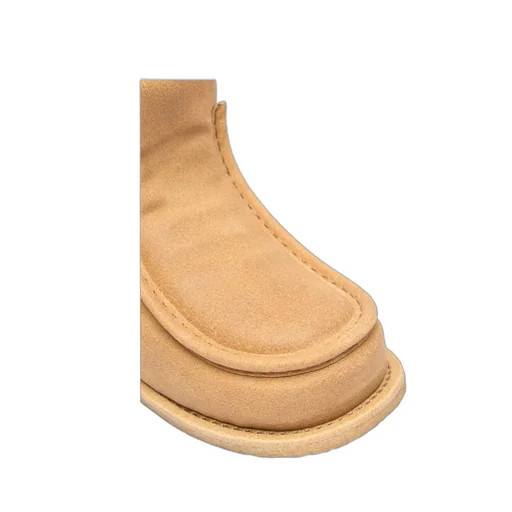 Square Toe Padded Ankle Boots