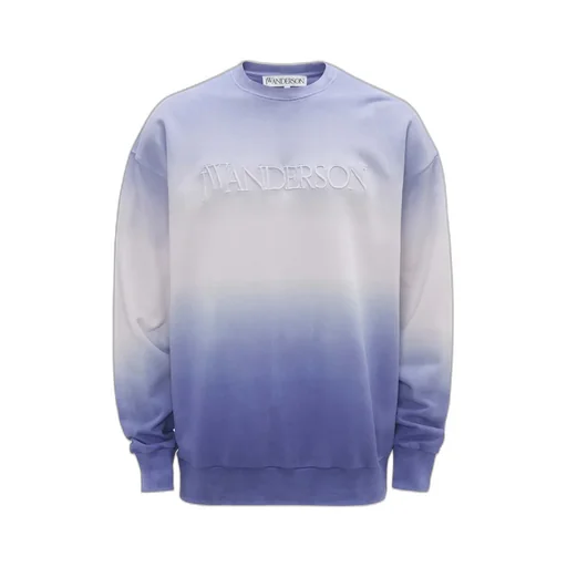 Gradient Effect Crewneck Sweatshirt