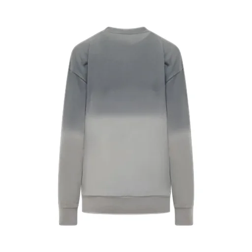 Logo Embroidered Tie-Dyed Sweatshirt