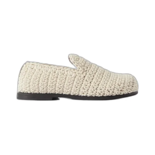 Crocheted Loafer Shoes