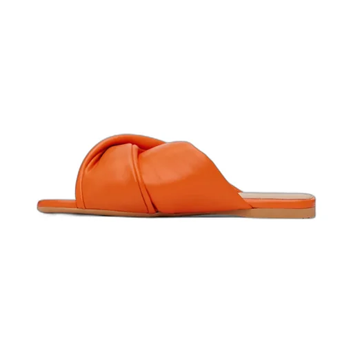 Twist Cross-Strap Slippers