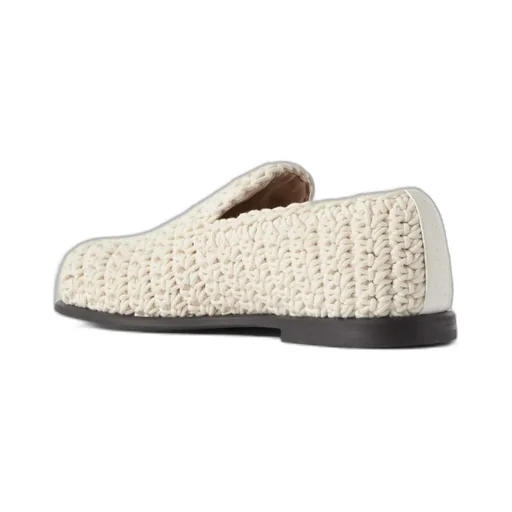 Crocheted Loafer Shoes