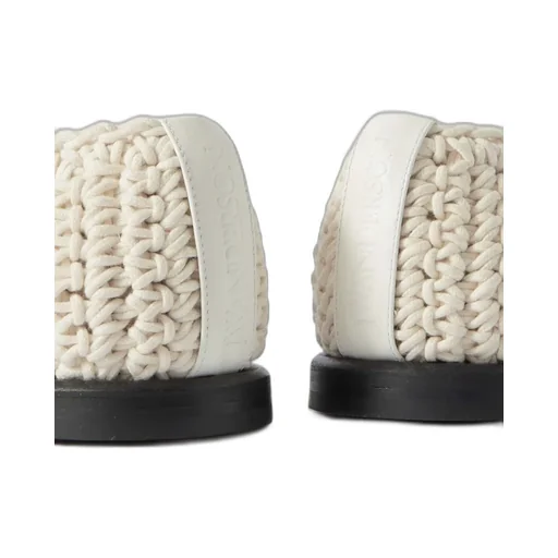 Crocheted Loafer Shoes