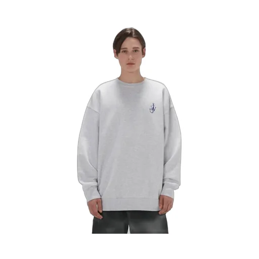 Anchor Embroidered Back Printed Sweatshirt