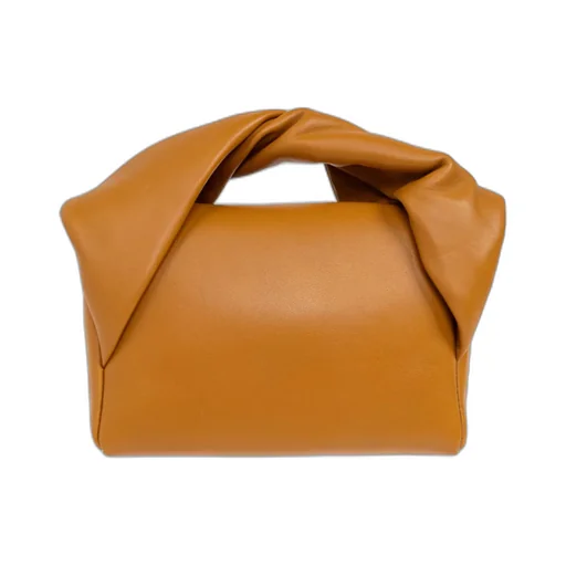 Small Twister Leather Tote Bag