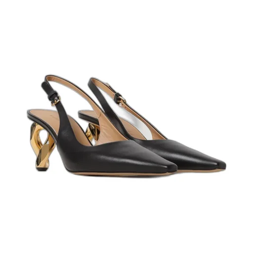 Open-Heeled High Heels