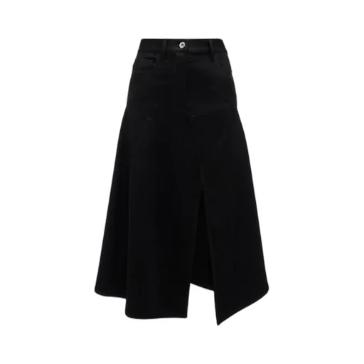 Patchwork A-Line Skirt
