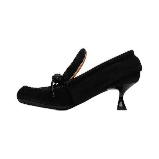 Kitten Lace Detail Heels