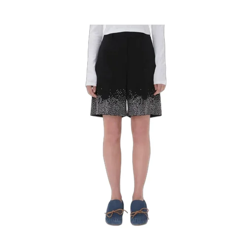 Crystal-Embellished Tailored Shorts