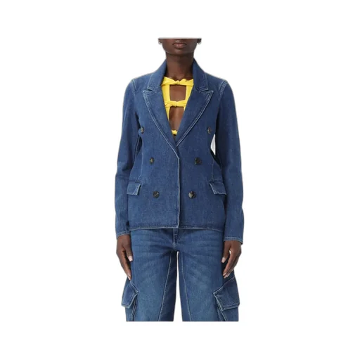 Logo Patch Denim Jacket
