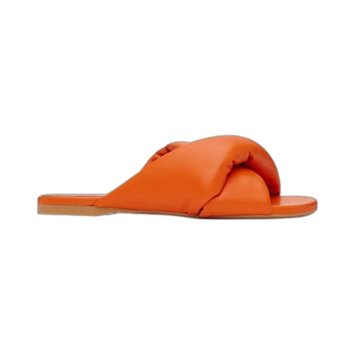Twist Cross-Strap Slippers
