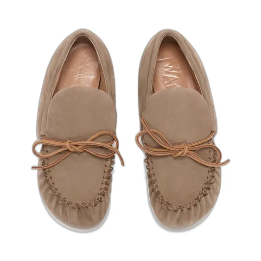 Round Head Loafer Shoes