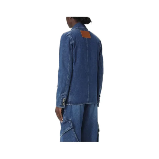 Logo Patch Denim Jacket