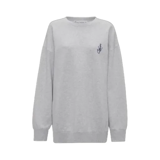 Anchor Embroidery Back-Printed Sweatshirt