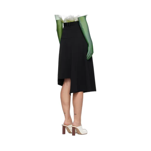 Patchwork A-Line Skirt