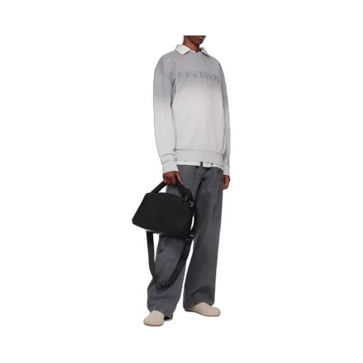 Jwa Corner Zipped Top Handle Bag