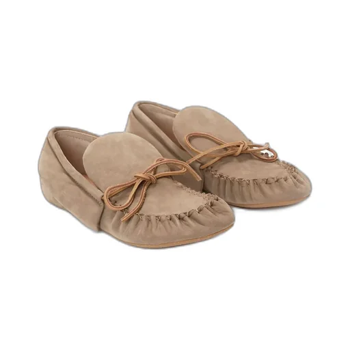 Round Head Loafer Shoes