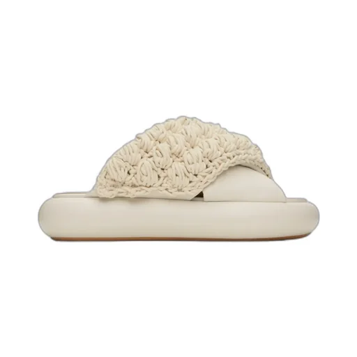 Knitted Detail Sandals