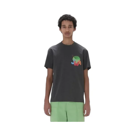 Jwa Lime Printed T-Shirt