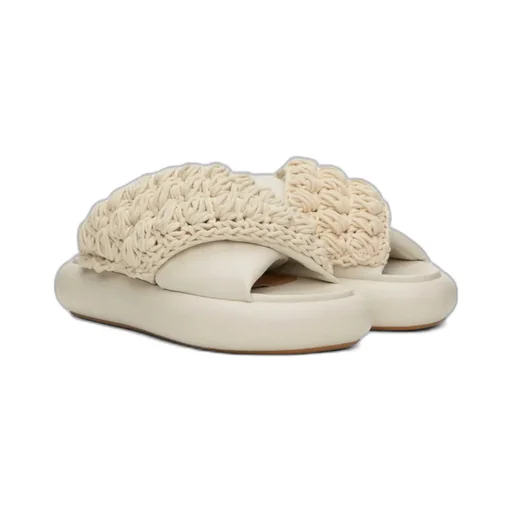 Knitted Detail Sandals