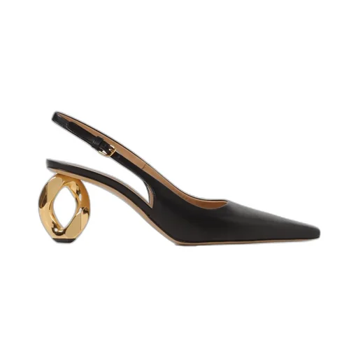 Open-Heeled High Heels
