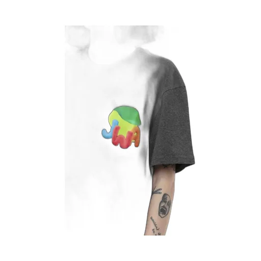 Jwa Lime Printed T-Shirt