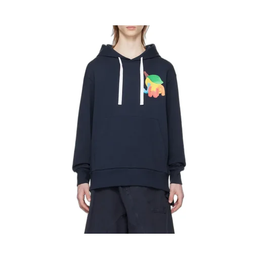 Jwa Lemon-Print Cotton Hoodie