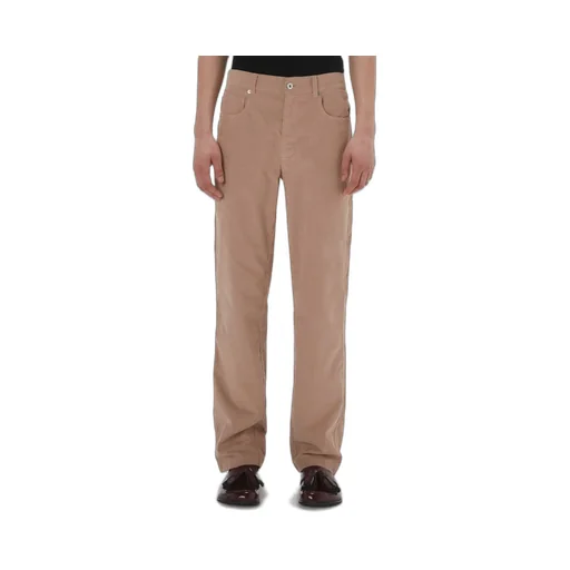Straight Leg Corduroy Trousers