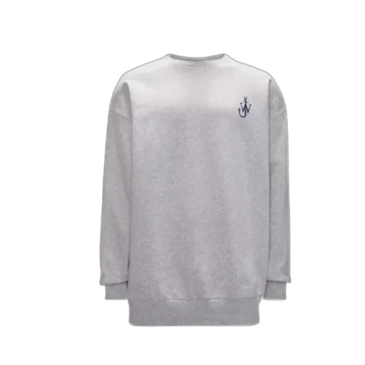Anchor Embroidered Back Printed Sweatshirt